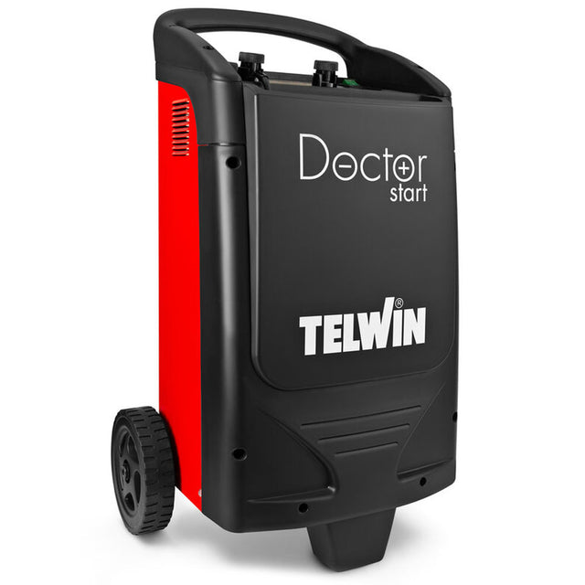 Telwin Doctor Start 630 12-24V Battery Manager – Caricabatterie, Avviatore & Tester Professionale Multi-funzione | Mantenimento Pulse Tronic | 570A Max per WET, GEL, AGM, Li