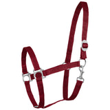 Capezza in perlon morbida con fibbieria satinata e sovracapo regolabile