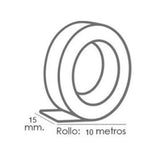 Black Electrical Insulating Tape 0.13mm x 25m