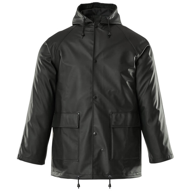 MASCOT AQUA Giacca e Pantaloni Antipioggia Nero Alta Protezione e Comfort