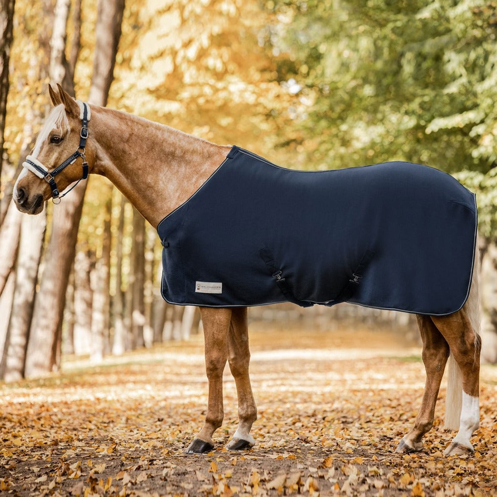 Coperta in Pile EcoNomic con Cinghie Incrociate per Cavalli