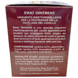 SWAT Mosche Unguento Repellente per Mosche Clear e Originale per Cavalli 200g
