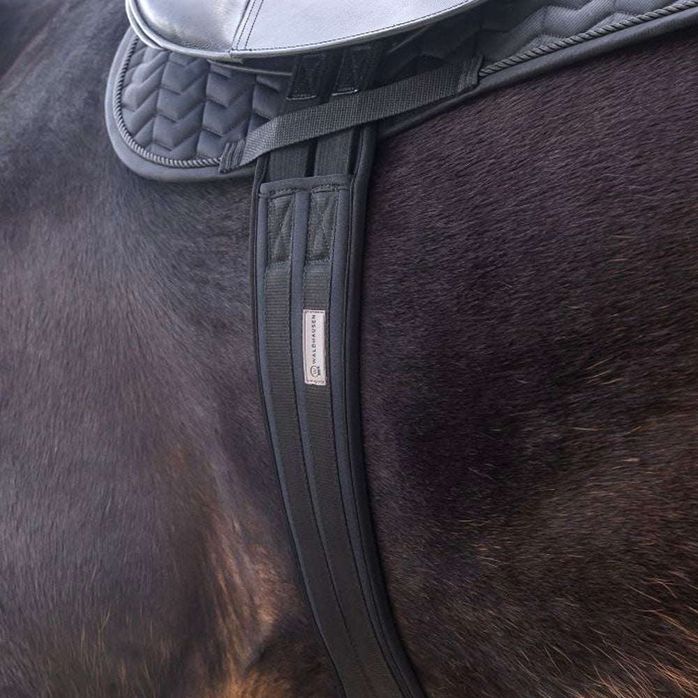 Sottopancia anatomico con inserto in gel e fibbie in acciaio inox