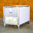 Box per vitelli con griglia antiscivolo e pannelli PVC