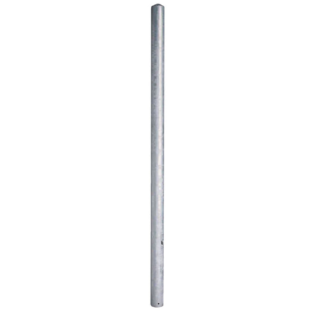 Palo in acciaio Ø76mm con boccola di fissaggio