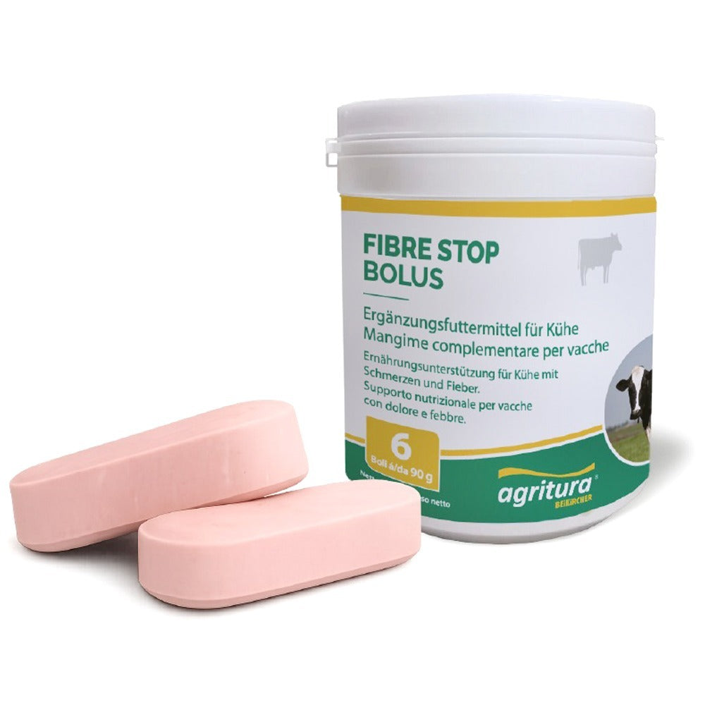 Agritura Painless Bolus / Fibre Stop Bolus 6 x 90gr