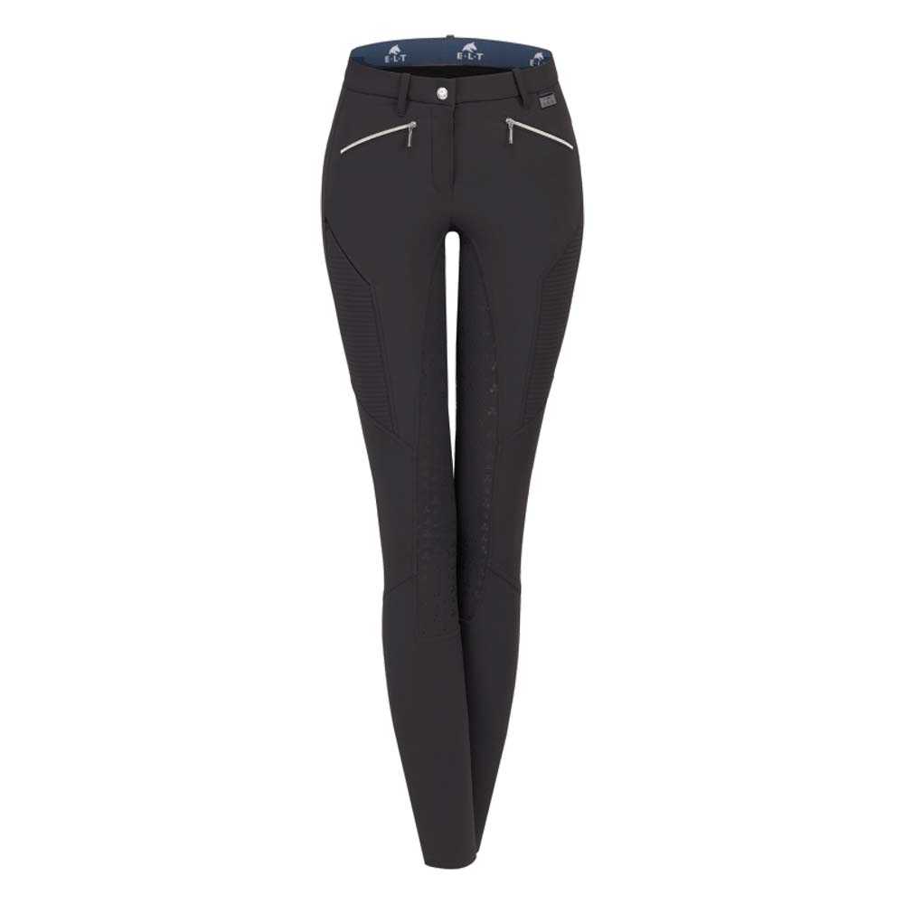 Gala Riding Breeches with Silicone Insert, Black.