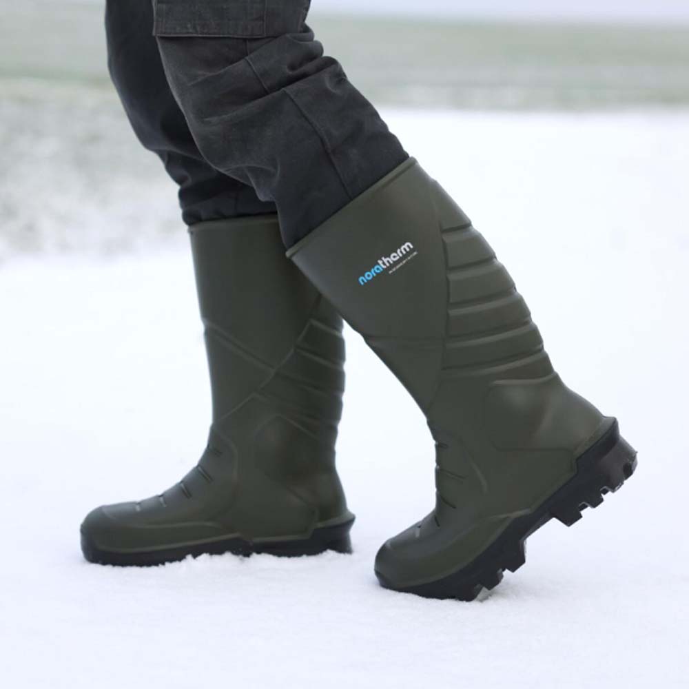 NORATHERM S5 Green Safety Boot: Comfort &amp; Thermal Insulation Agriculture