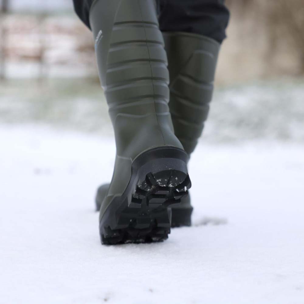 Sicherheitsstiefel NORATHERM S5 Green: Komfort und Wärmeisolierung für die Landwirtschaft