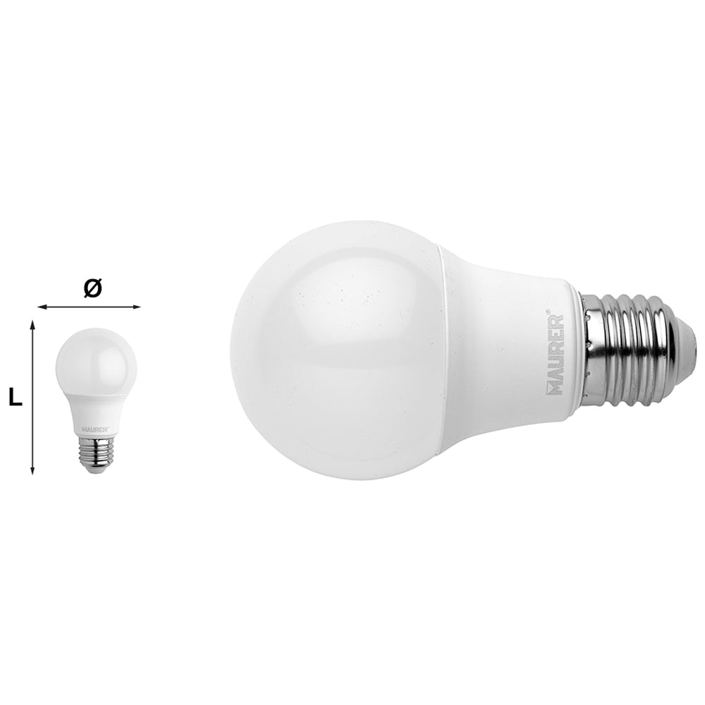Lampada LED Goccia Smerigliata