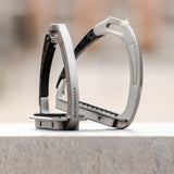 Pro Staffa di Sicurezza in per Equitazione con Cerniera Anticaduta - 12cm