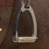 Pro Staffa di Sicurezza in per Equitazione con Cerniera Anticaduta - 12cm