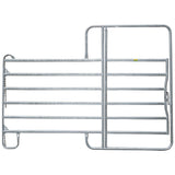 Pannello compatto con cancello e barra centrale – 2,20 m