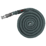 Longhina Doria con Moschettone e Gancio Antipanico – 2m Verde Giada – Extra Spessa – Coordinata con la Cavezza Doria – 1/25