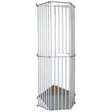 Mangatoia da Parete Regolabile per Cavalli – da 1,00 a 2,00 m per Stalla e Recinto