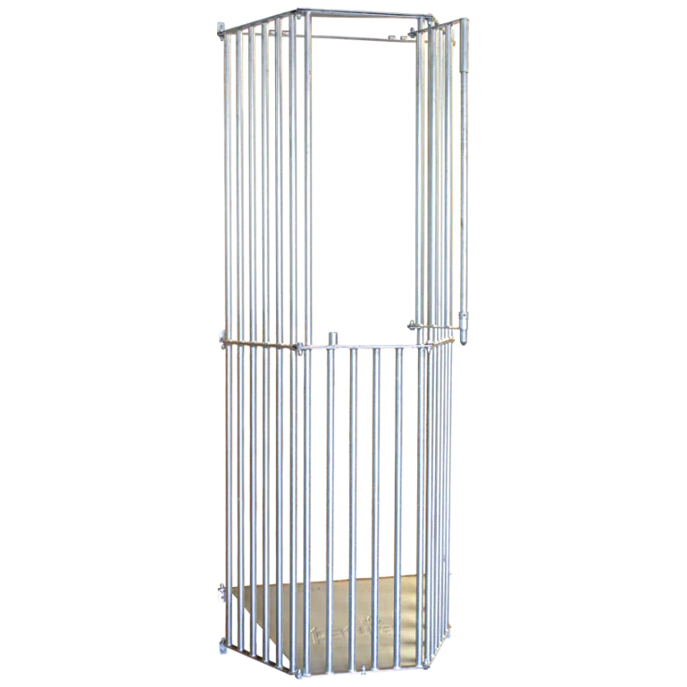 Mangatoia da Parete Regolabile per Cavalli – da 1,00 a 2,00 m per Stalla e Recinto