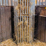 Mangatoia da Parete Regolabile per Cavalli – da 1,00 a 2,00 m per Stalla e Recinto