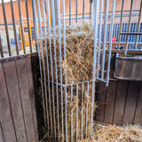 Mangatoia da Parete Regolabile per Cavalli – da 1,00 a 2,00 m per Stalla e Recinto