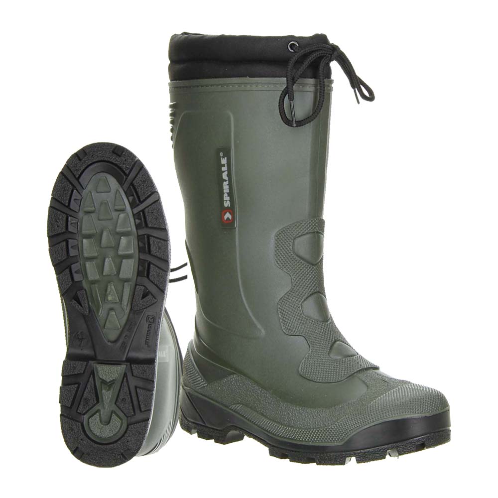 Green lined John PVC boot