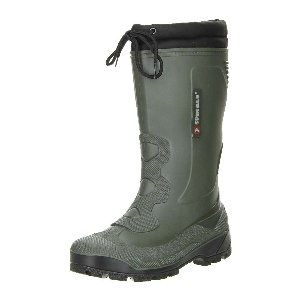 Green lined John PVC boot