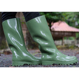 Anton high green PVC/nitrile boot