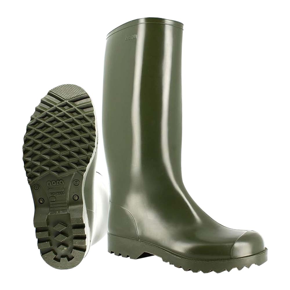 Stiefel PVC/Nitril Anton hoch grün