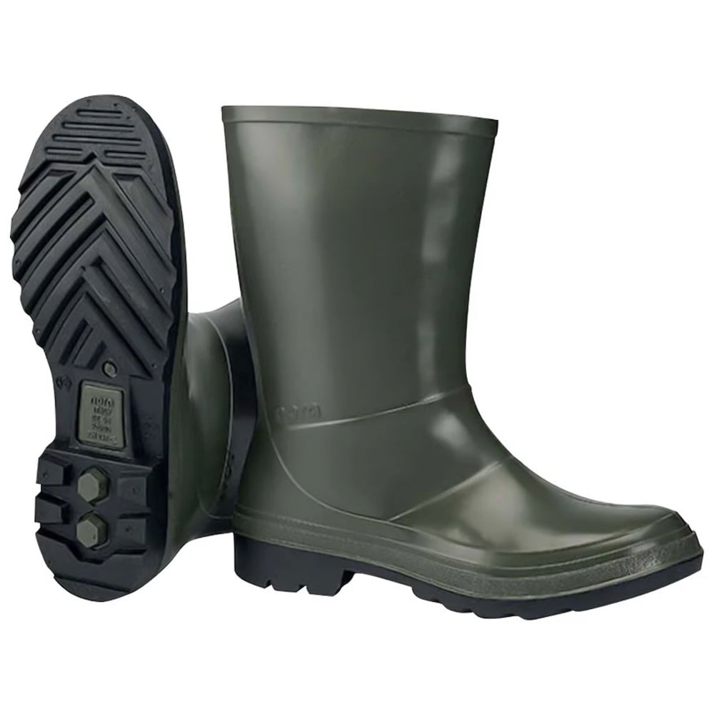 Stivale basso PVC ISEO verde per agricoltura e silvicoltura