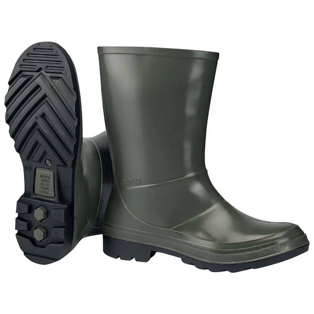 Stivale basso PVC ISEO verde per agricoltura e silvicoltura