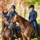 Casco Equitazione Nero Velvet SWING H22 Shine