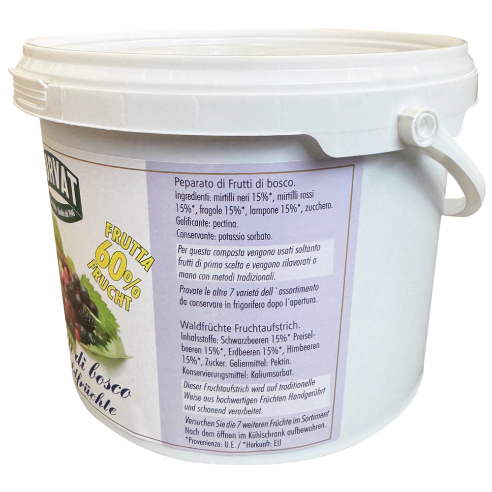 Confettura di Frutta Premium – Ricetta Tradizionale con 60% di Frutta