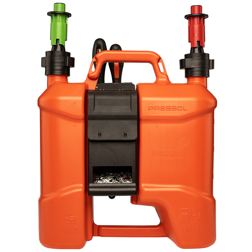 Pressol tanica combinata 5L + 3L in PE con funzione di arresto automatico