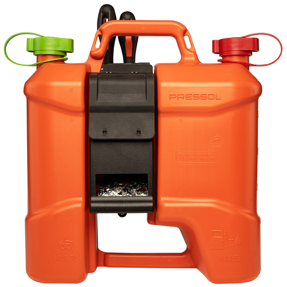 Pressol tanica combinata 5L + 3L in PE con funzione di arresto automatico