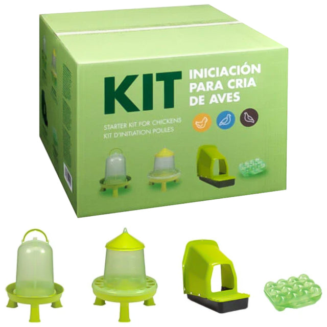 Kit di Avviamento per Pollame – Set Completo per Iniziare con le Galline