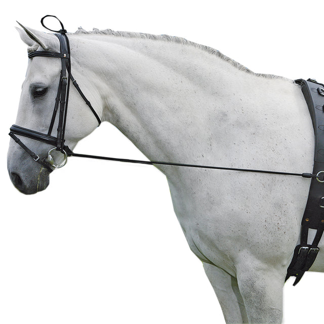 Redini Elastiche Regolabili in Nero per Cavalli