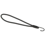 Set di 6 ganci elastici neri da 25 cm per reti e teloni da esterno