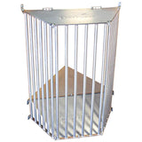 Mangatoia da Parete Regolabile per Cavalli – da 1,00 a 2,00 m per Stalla e Recinto