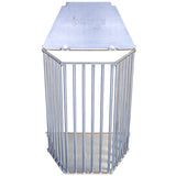 Mangatoia da Parete Regolabile per Cavalli – da 1,00 a 2,00 m per Stalla e Recinto