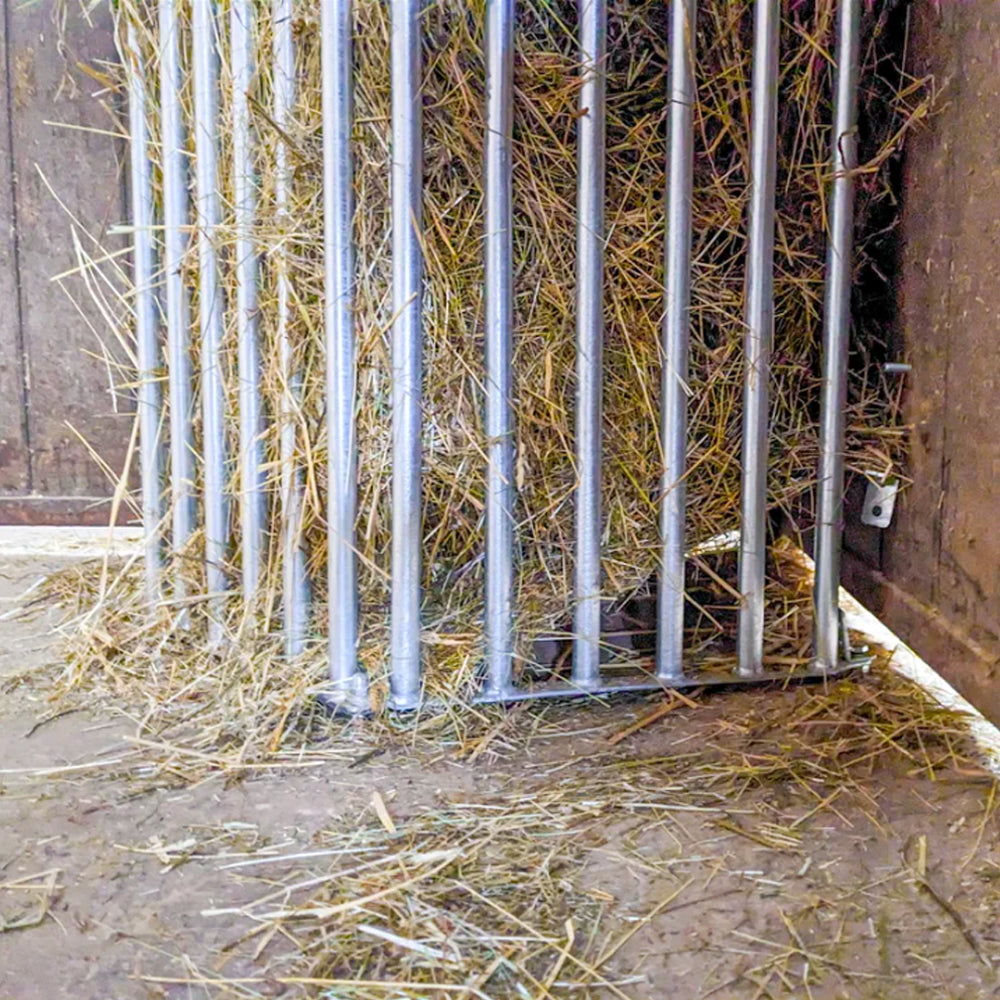 Mangatoia da Parete Regolabile per Cavalli – da 1,00 a 2,00 m per Stalla e Recinto