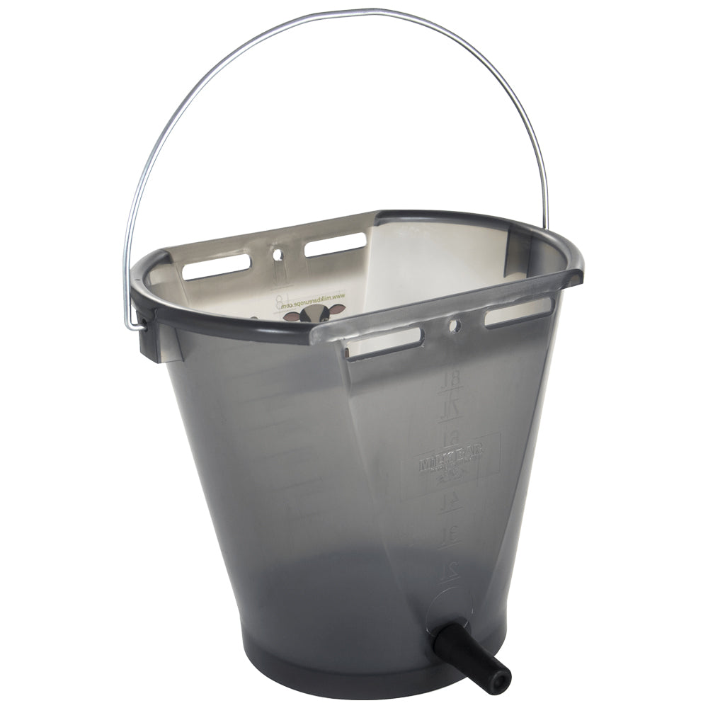 Secchio per allattamento Milkbar 9 litri semitrasparente