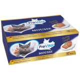 Cibo umido completo per gatti adulti con manzo, pollo, tonno e salmone – multipack 12x85g | 4x85g