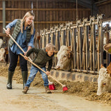 Mini scopa da strada con manico lungo 110 cm