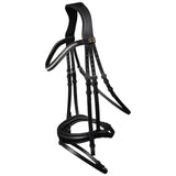 Briglia Filetto S-Line Essential in Pelle Nera