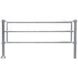 Divisorio per Mangiatoia con Rinforzo Centrale, 3 Barre, Lunghezza 4,00 m