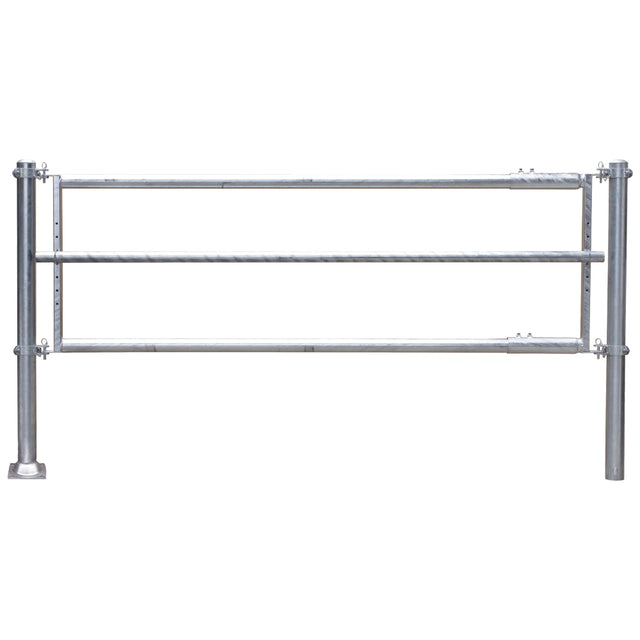 Divisorio per Mangiatoia con Rinforzo Centrale, 3 Barre, Lunghezza 4,00 m