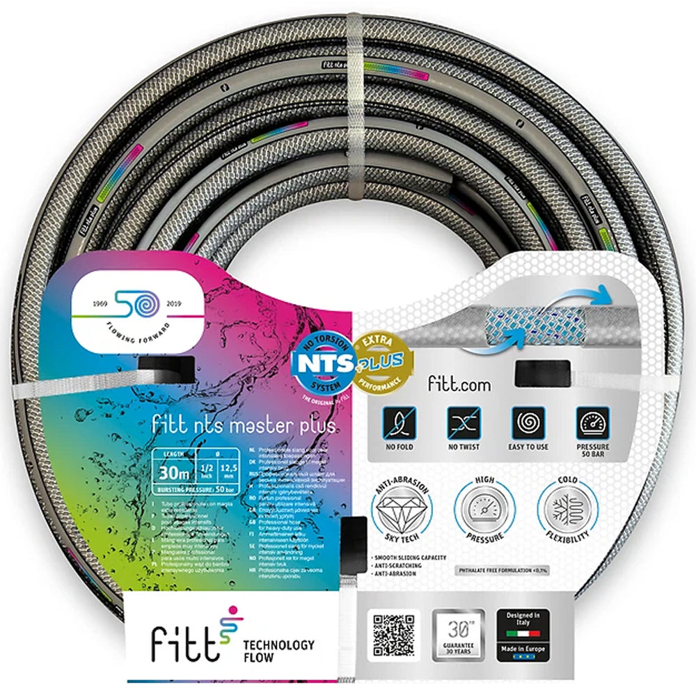 Tubo da giardino NTS Master Plus 1/2" flessibile e resistente