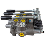 Distributore idraulico modello Basic a 3 leve doppio effetto 40litri