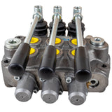 Distributore idraulico modello Basic a 3 leve doppio effetto 40litri