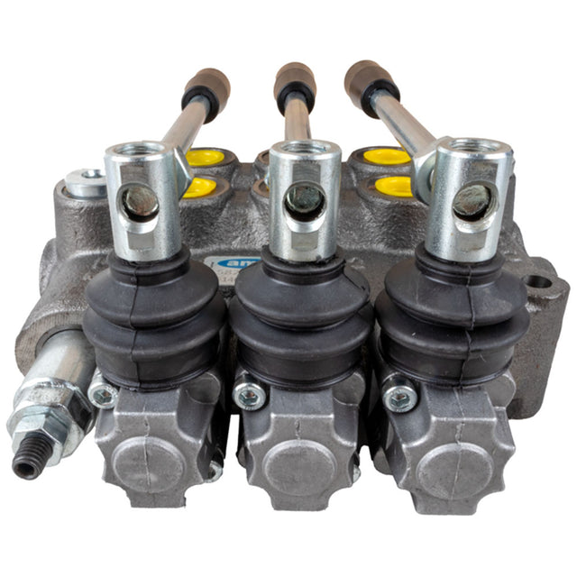 Distributore idraulico modello Basic a 3 leve doppio effetto 40litri