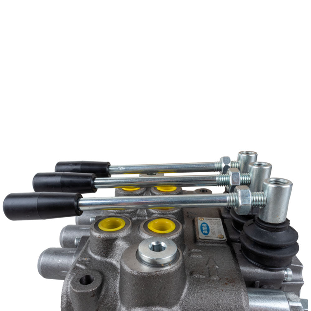 Distributore idraulico modello Basic a 3 leve doppio effetto 40litri