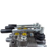 Distributore idraulico modello Basic a 3 leve doppio effetto 40litri